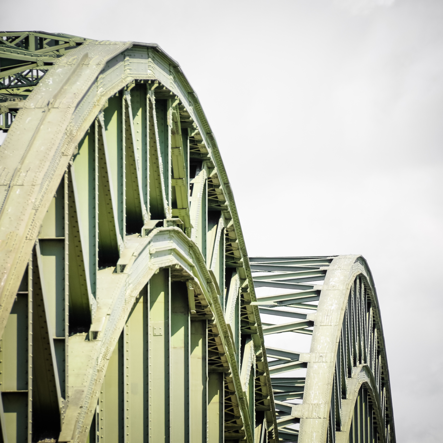Köln auf Holz - Südbrücke Bögen