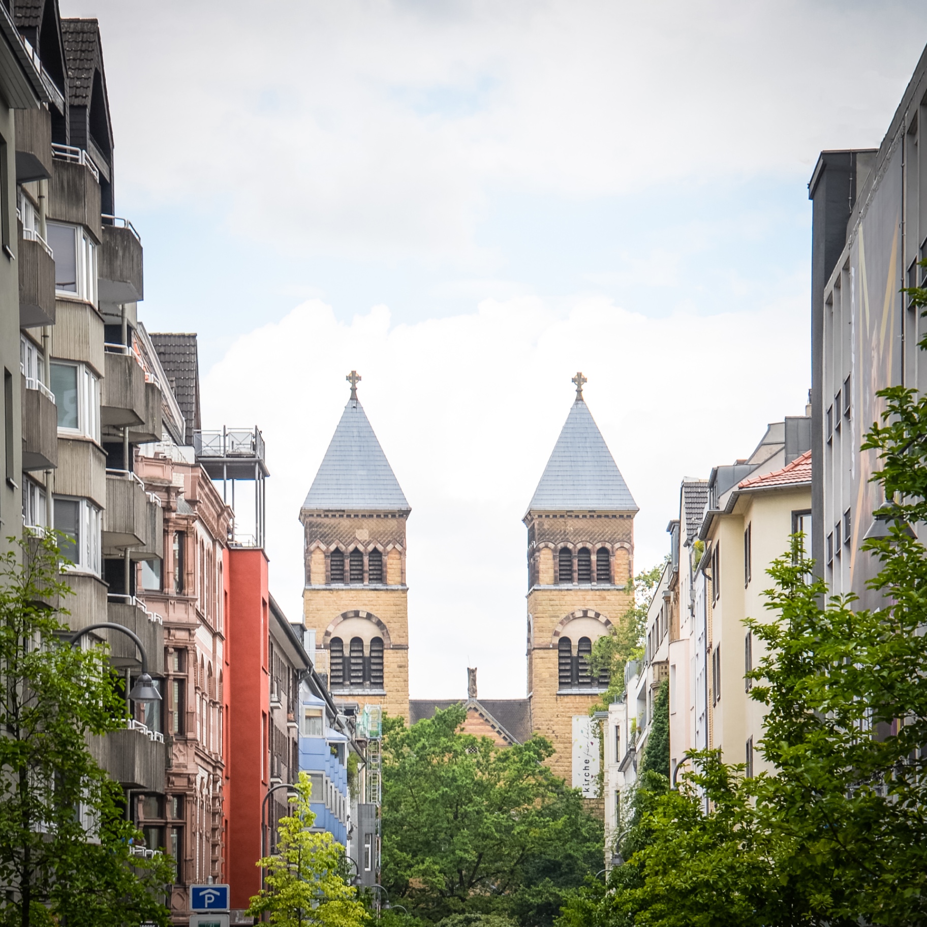 Köln auf Holz - Zwillingstürme