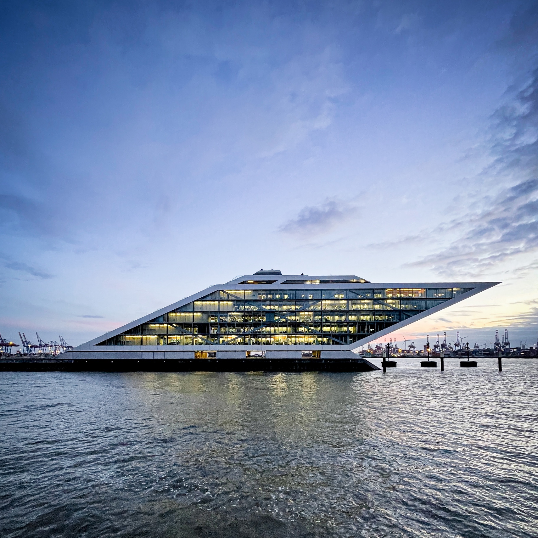 Hamburg auf Holz - Dockland