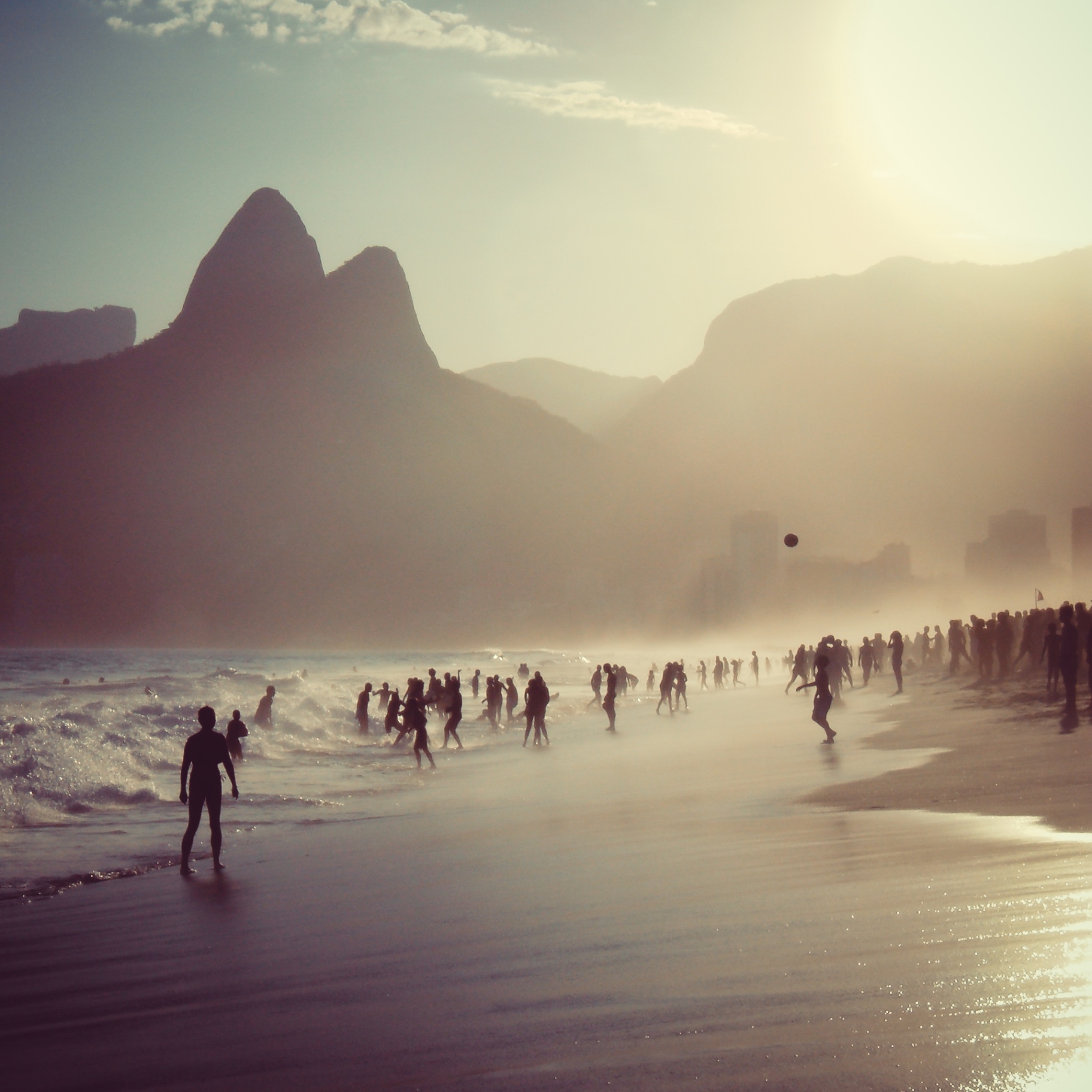 Welt auf Holz - Rio Ipanema