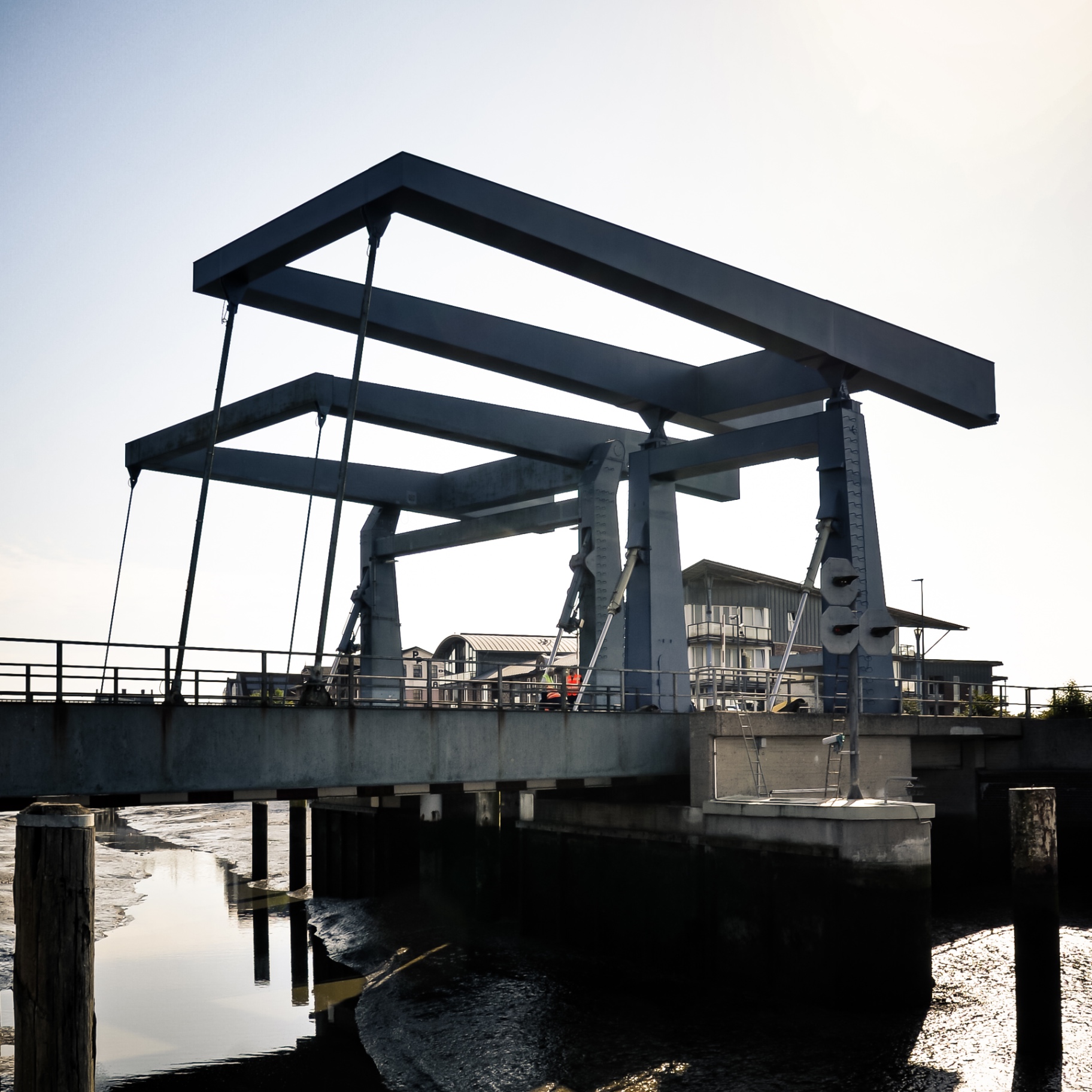 Husum auf Holz - Klappbrücke