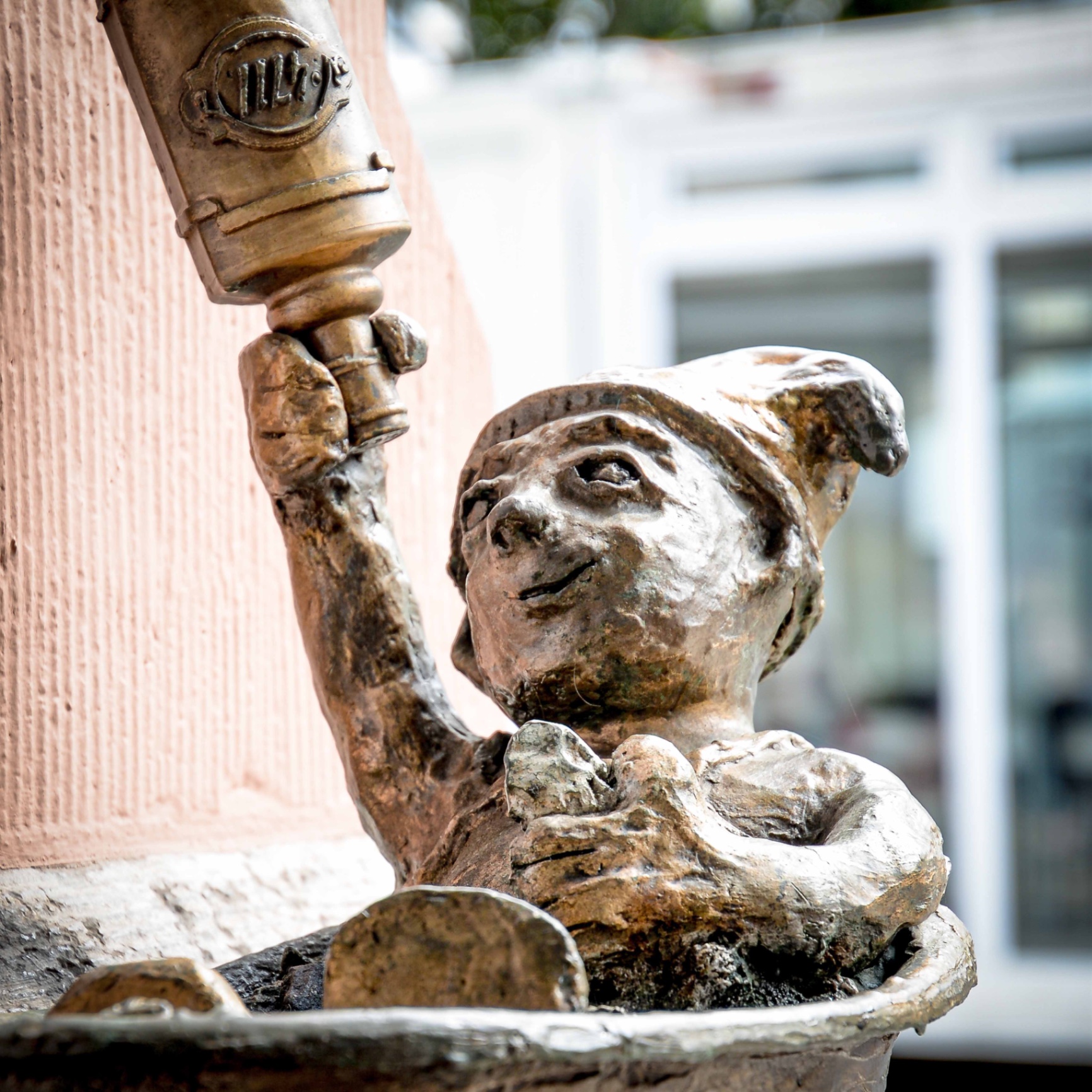Köln auf Holz - Kölsch-Trinker Figur