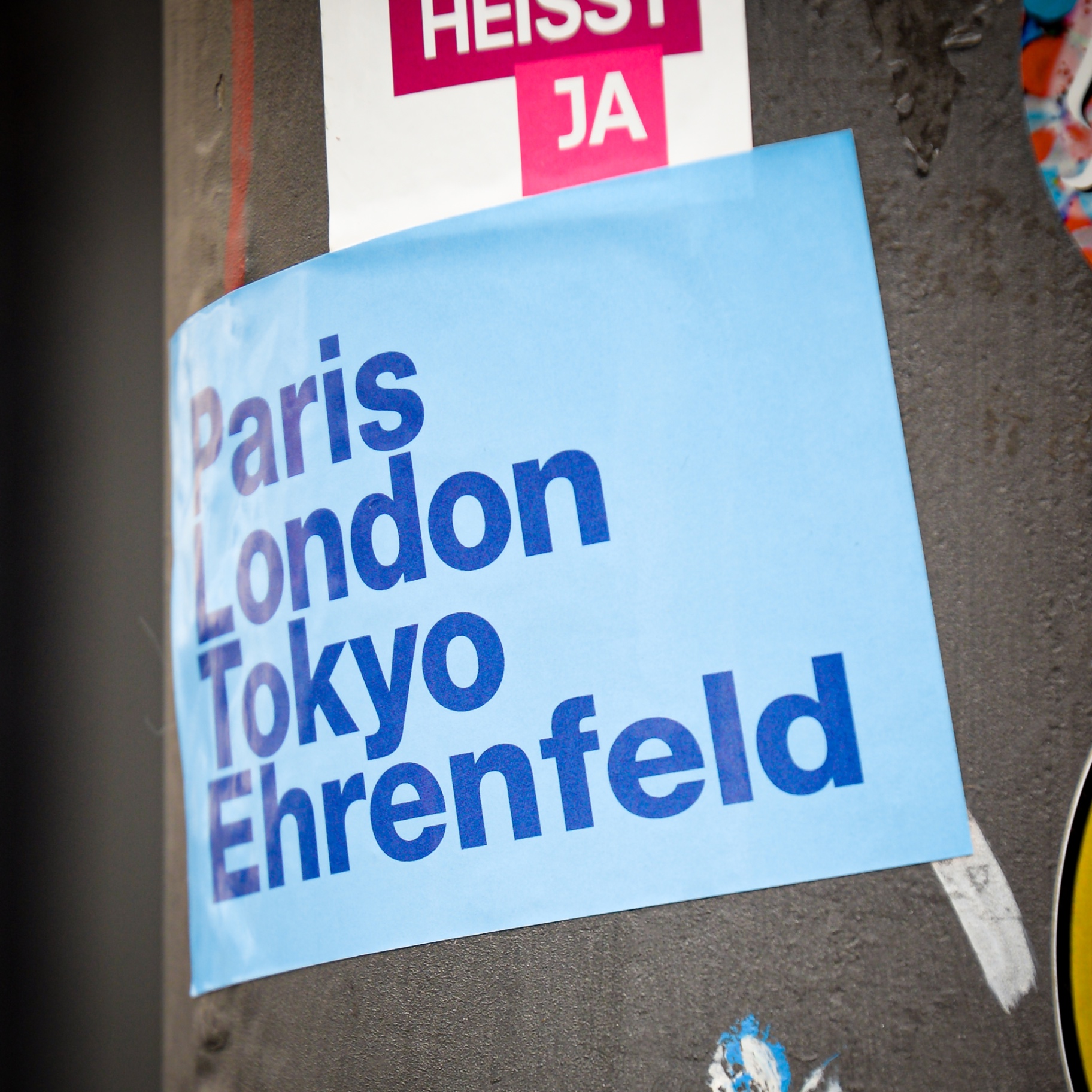 Köln auf Holz - Paris London Tokyo Ehrenfeld