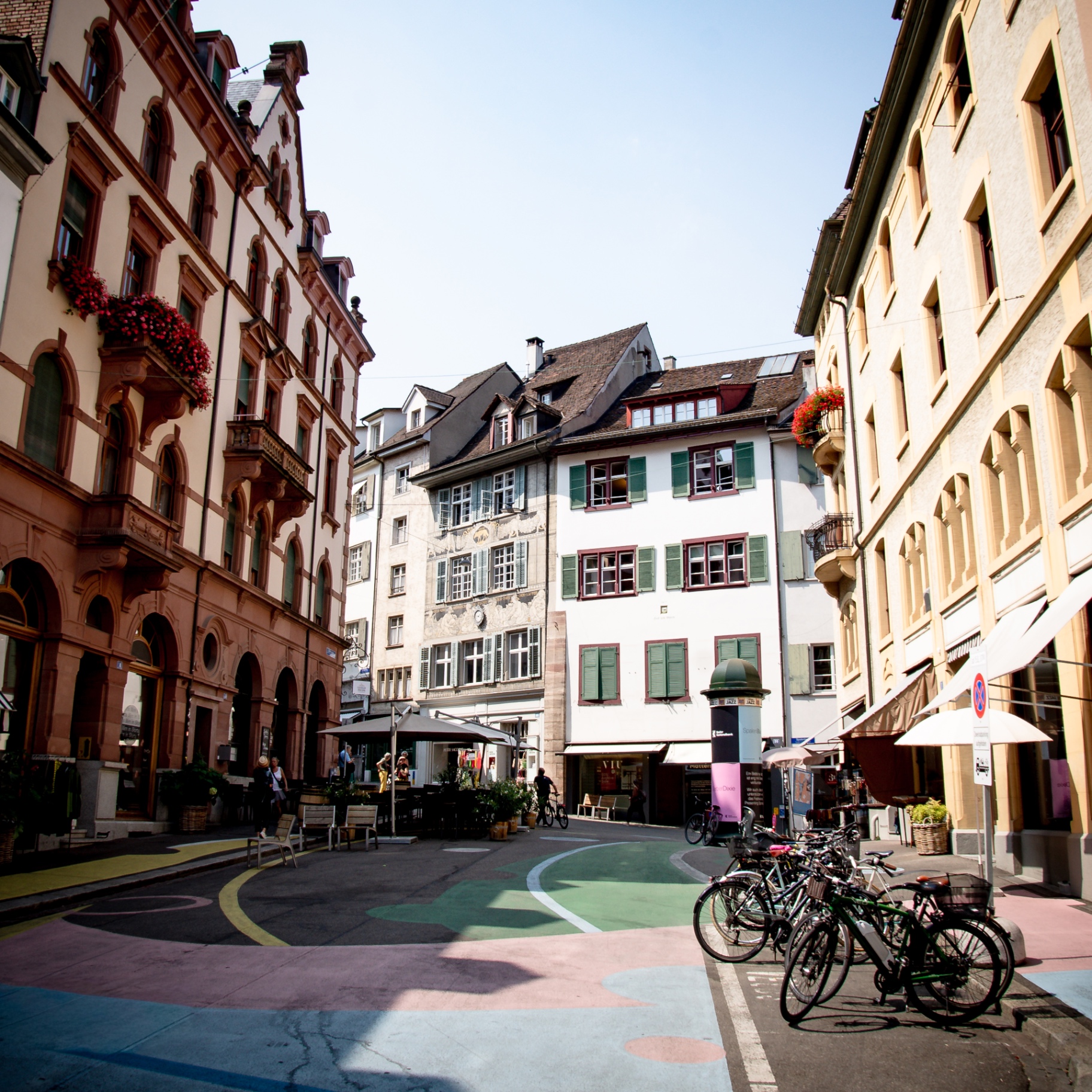 Basel auf Holz - Altstadtplatz