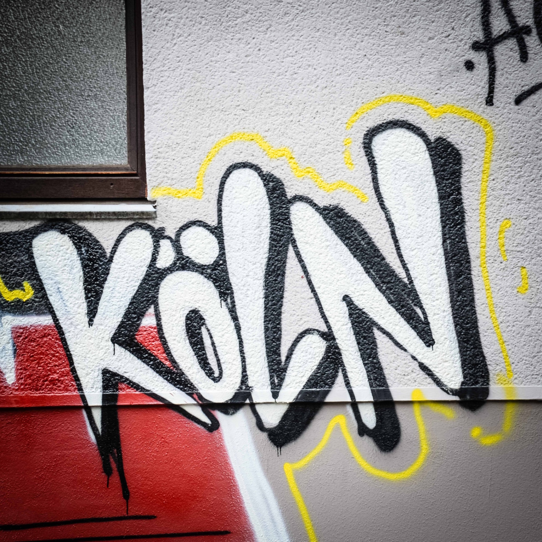 Köln auf Holz - Köln Graffiti Tag