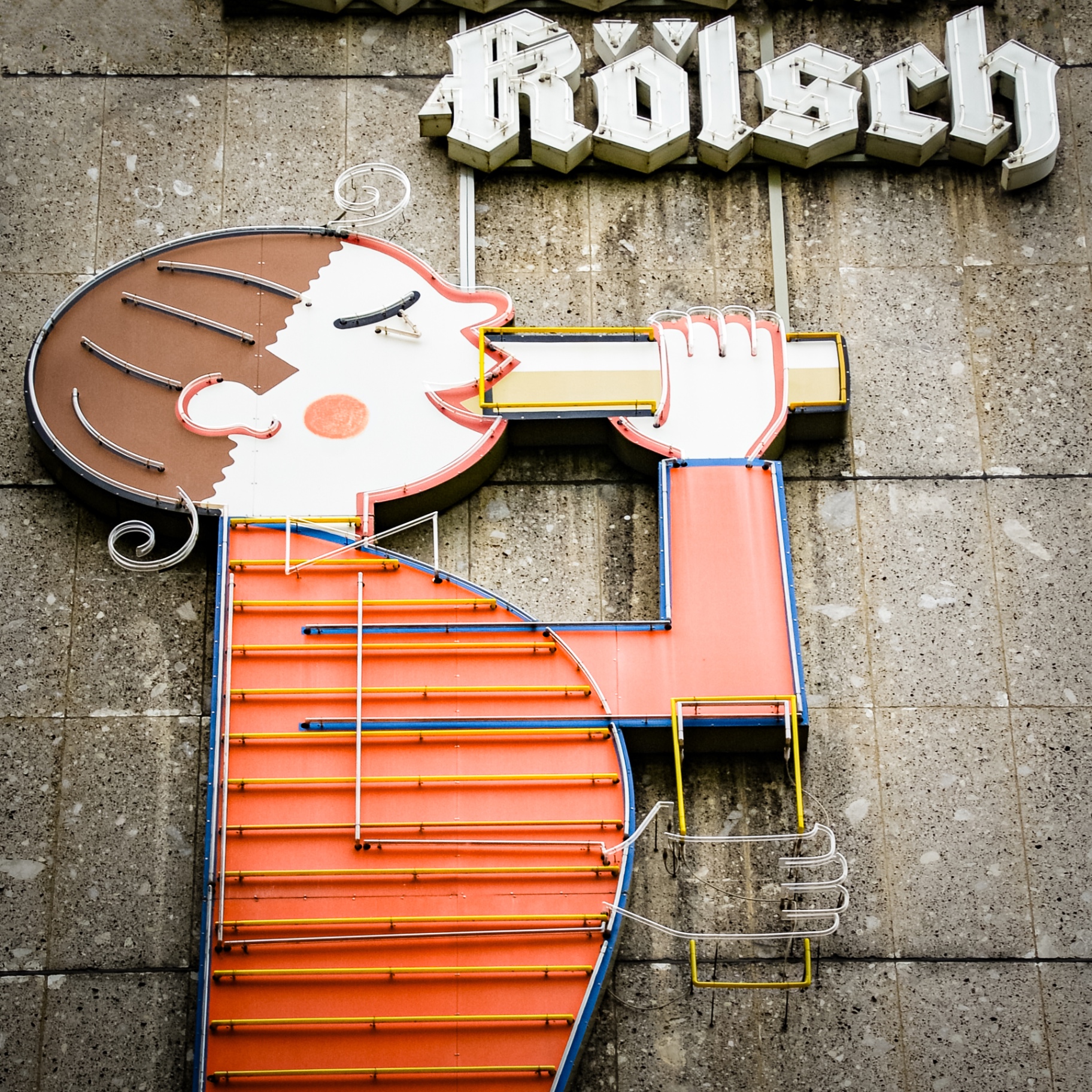 Köln auf Holz - Kölsch Neon