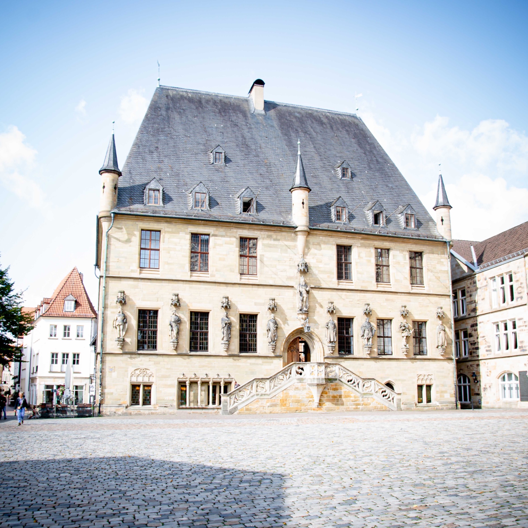 Osnabrück auf Holz - Rathaus des Westfälischen Friedens