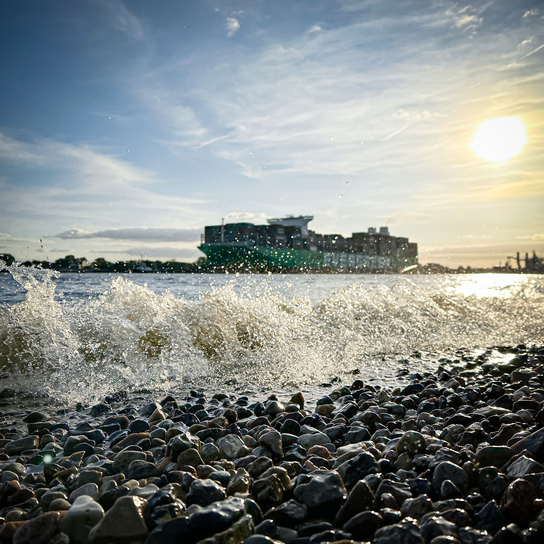 Hamburg auf Holz - Elbe Evergreen
