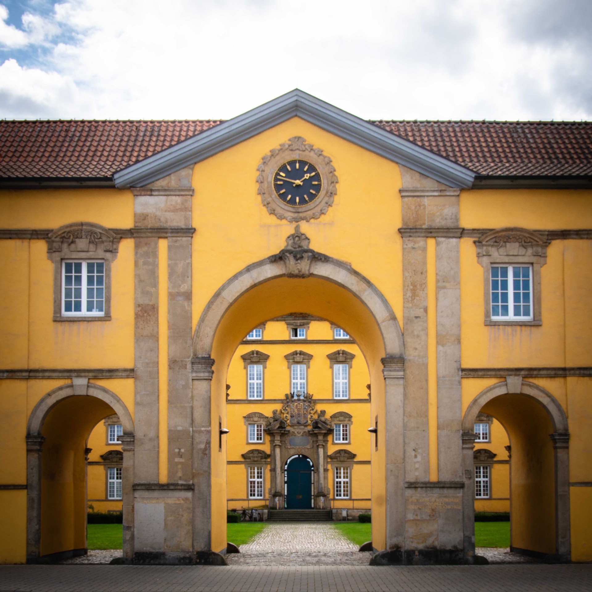 Osnabrück auf Holz - Schloss Torbogen