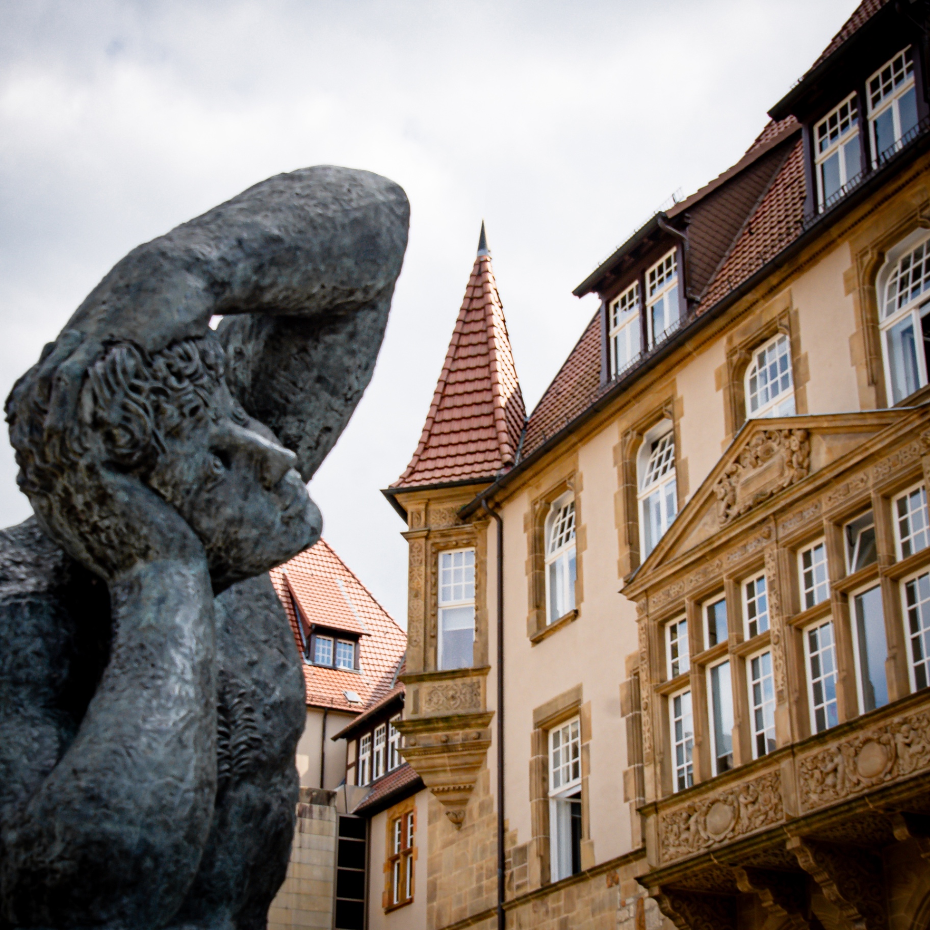 Bielefeld auf Holz - Der Denker