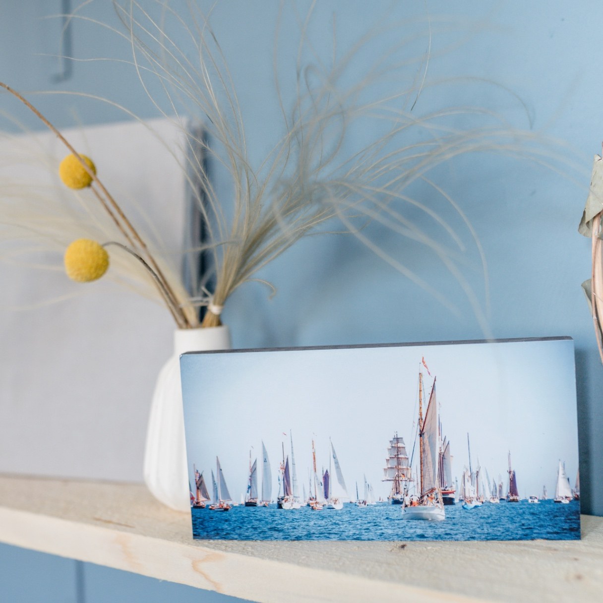 Fotorechteck auf Holz