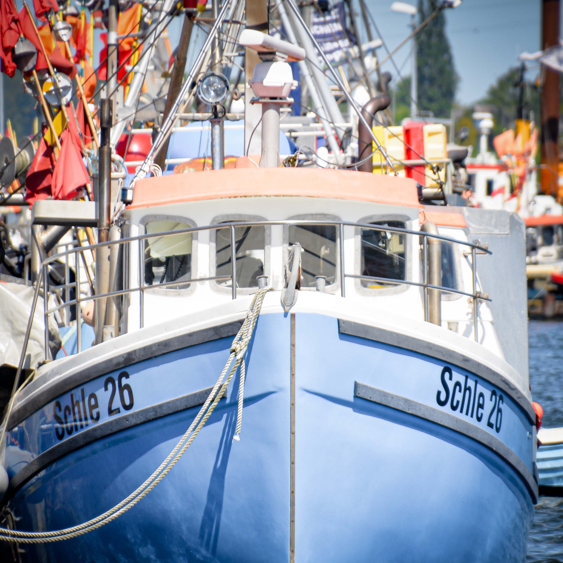 Kappeln auf Holz - Krabbenkutter