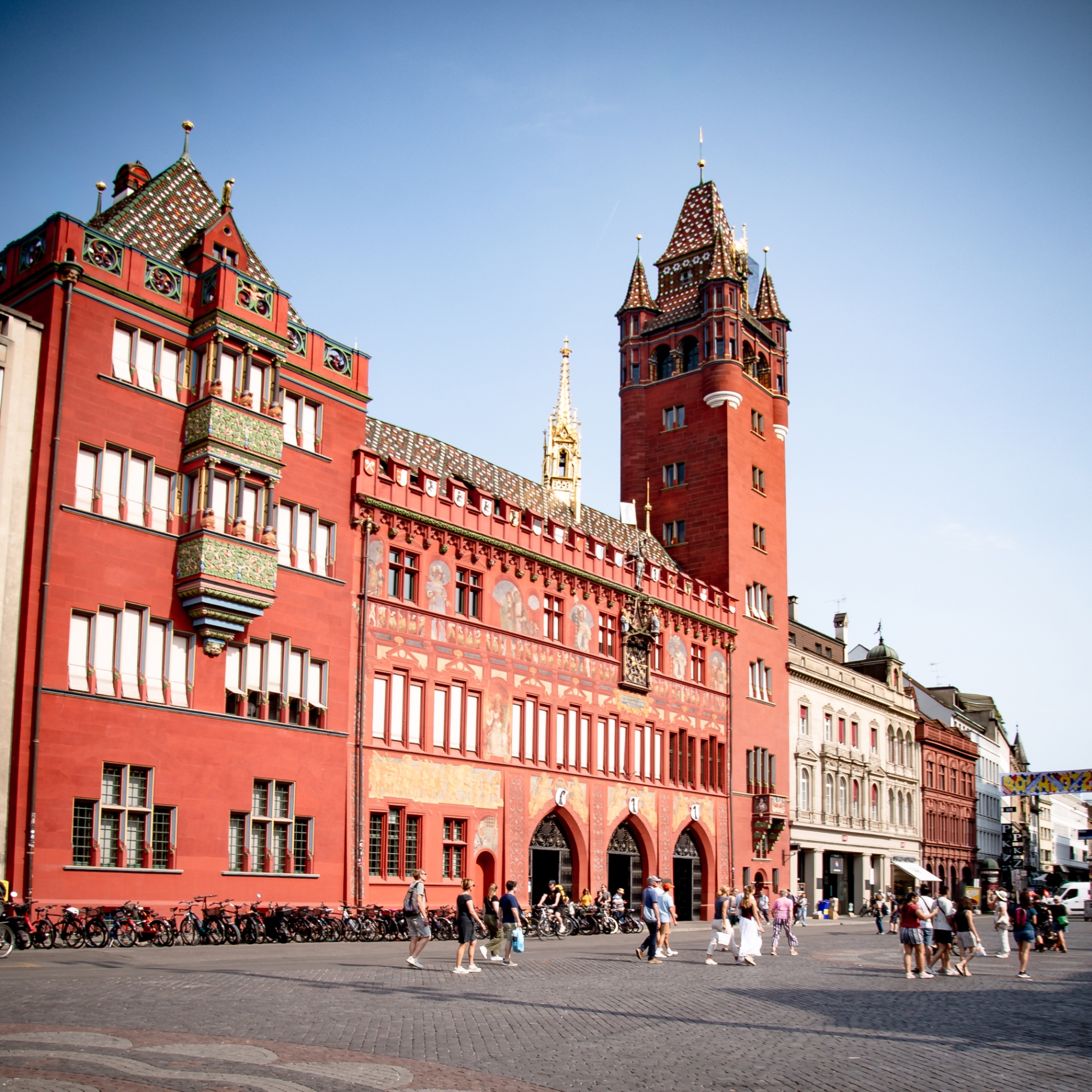 Basel auf Holz - Rathaus