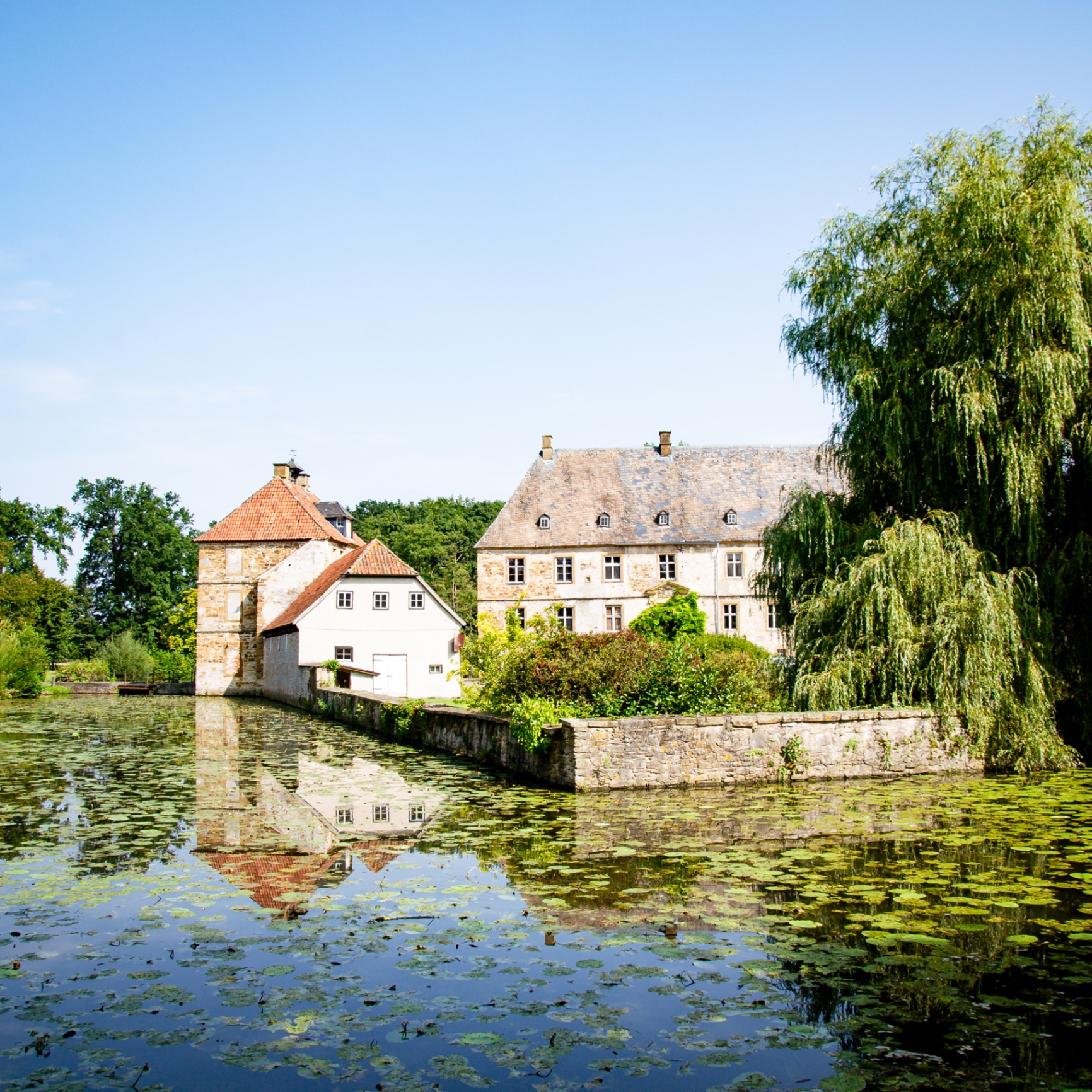 Halle(W) auf Holz - Wasserschloss
