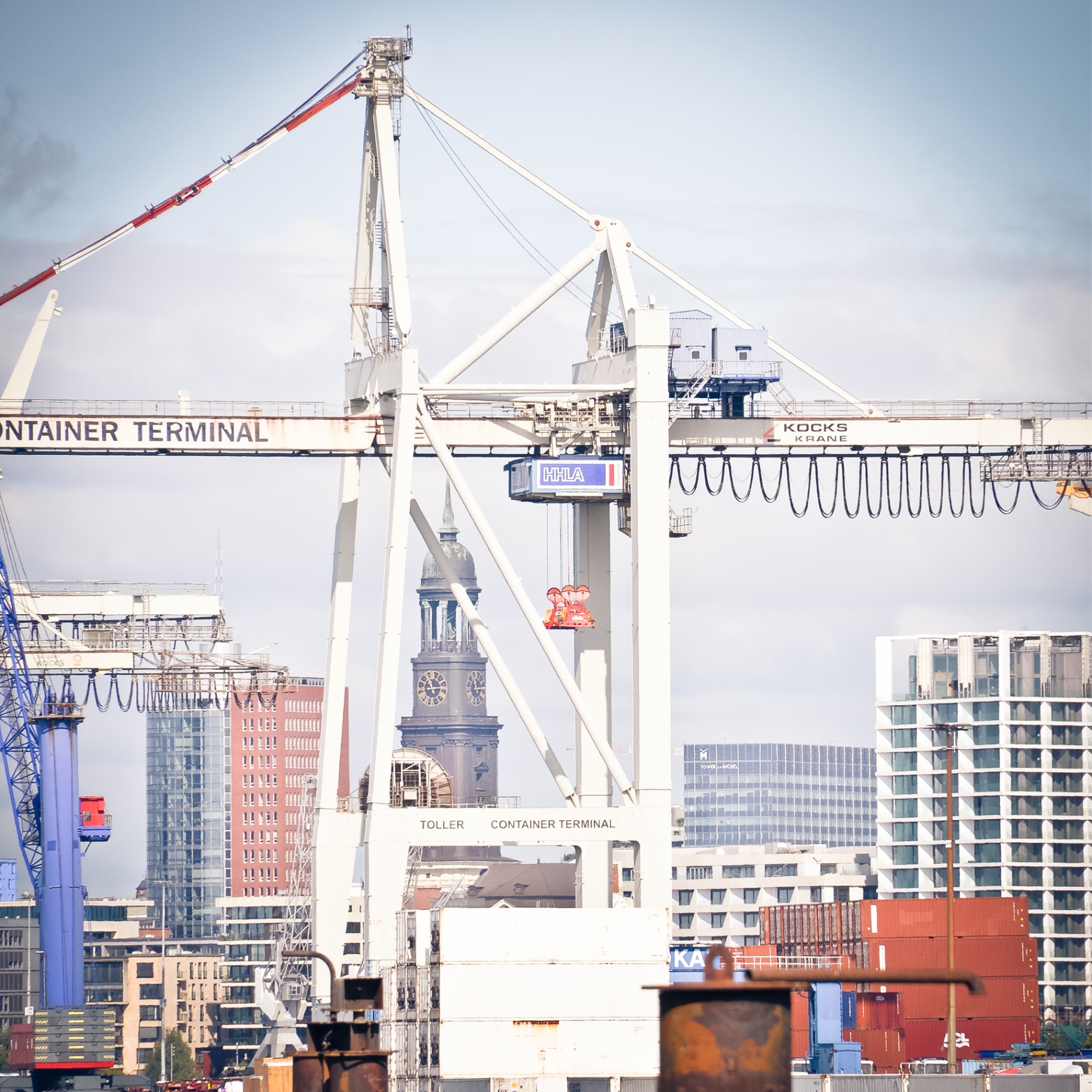 Hamburg auf Holz - Container Terminal Tollerort