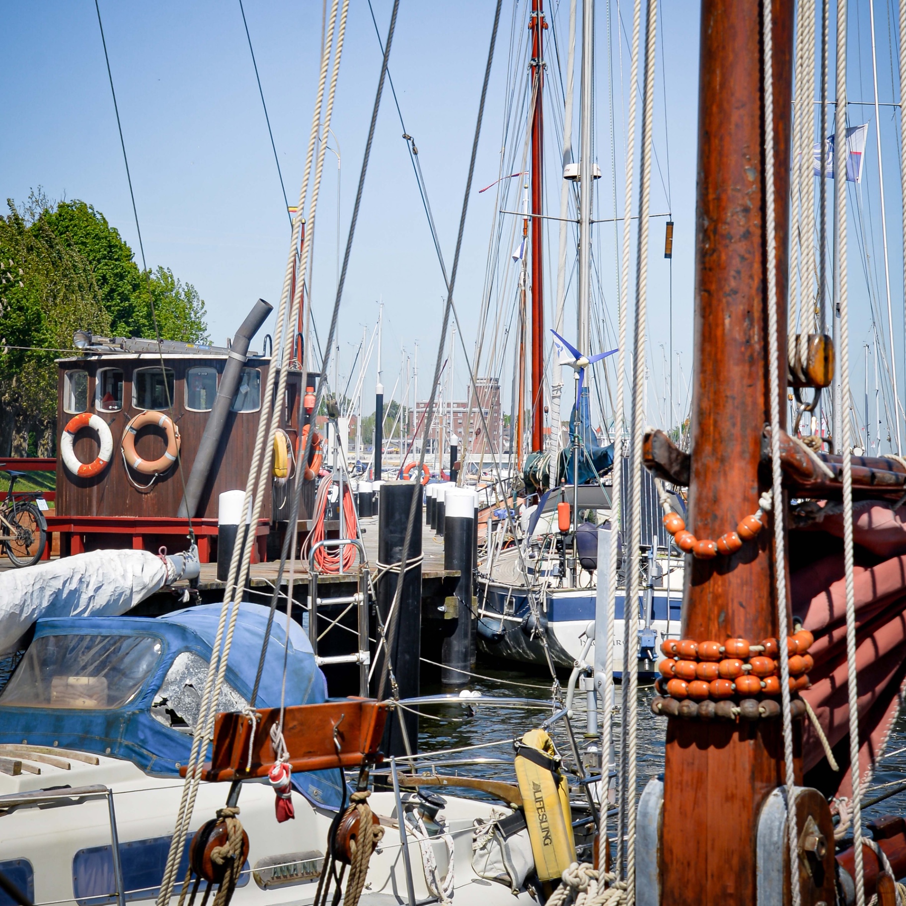 Kappeln auf Holz - Hafen
